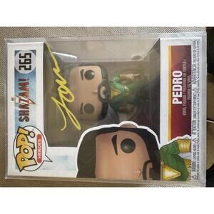 Funko Pop! Heroes Shazam 265 Pedro Signed Figure